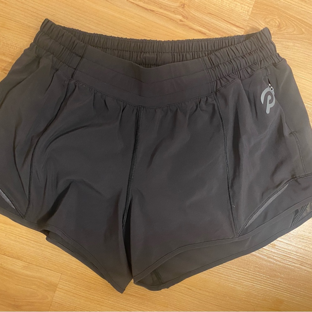 Lululemon Athletica Black Athletic hotty hot Shorts Lightweight Elastic Waist